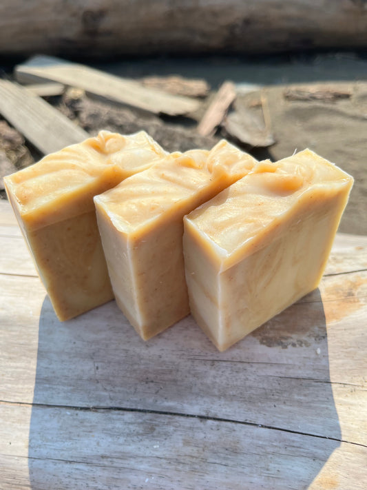 Naked Turmeric Soap Available September 12!
