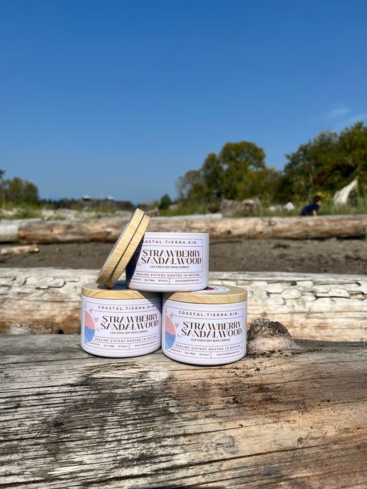 Strawberry Sandalwood Candle