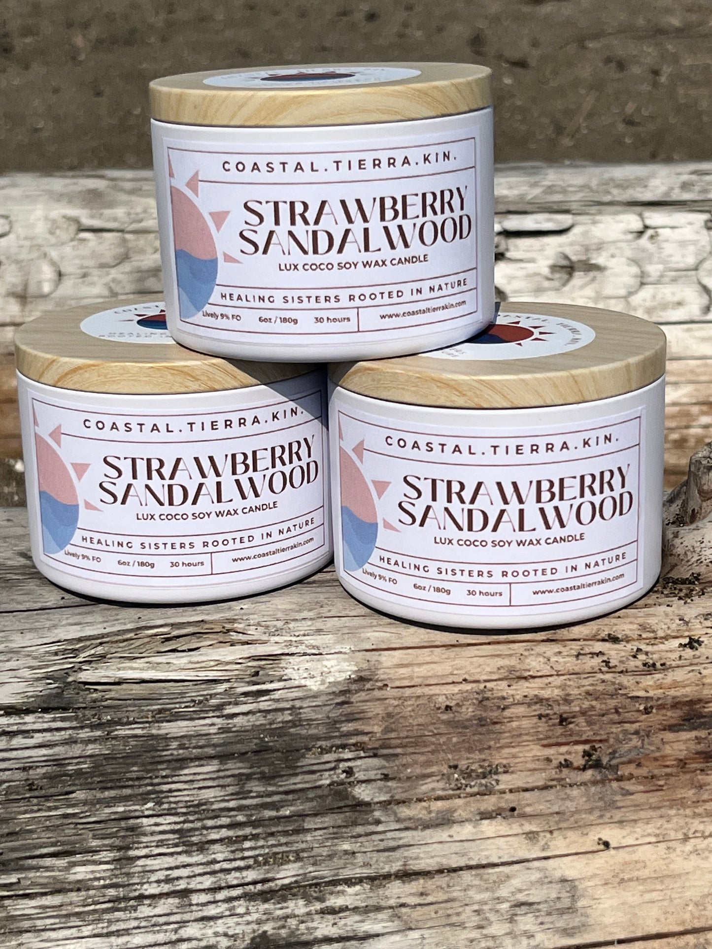 Strawberry Sandalwood Candle