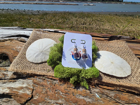 Coastal Tierra Kin "Rocks in a Bottle" Earrings