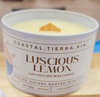 Luscious Lemon Candles
