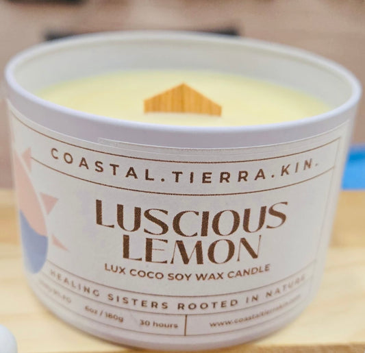 Luscious Lemon Candles