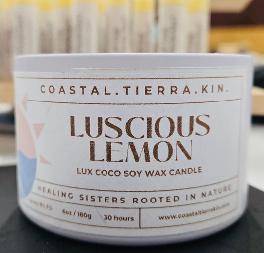 Luscious Lemon Candles