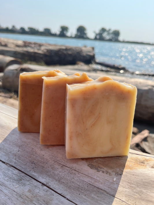 Naked Turmeric Soap Available September 12!