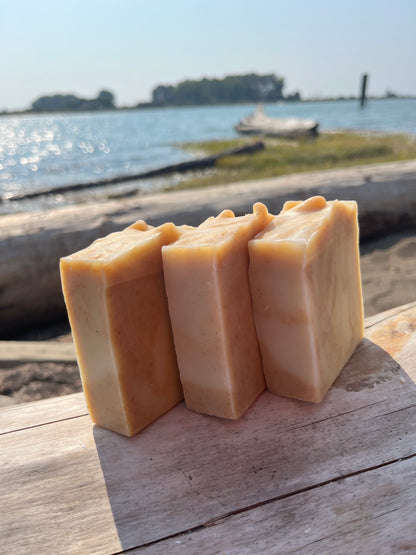 Naked Turmeric Soap Available September 12!