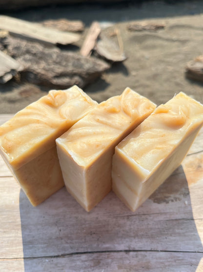 Naked Turmeric Soap Available September 12!