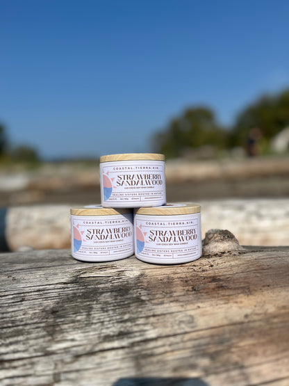 Strawberry Sandalwood Candle