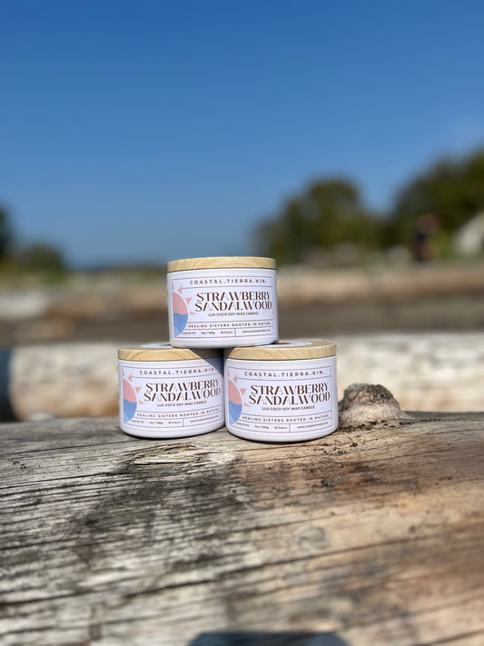 Strawberry Sandalwood Candle