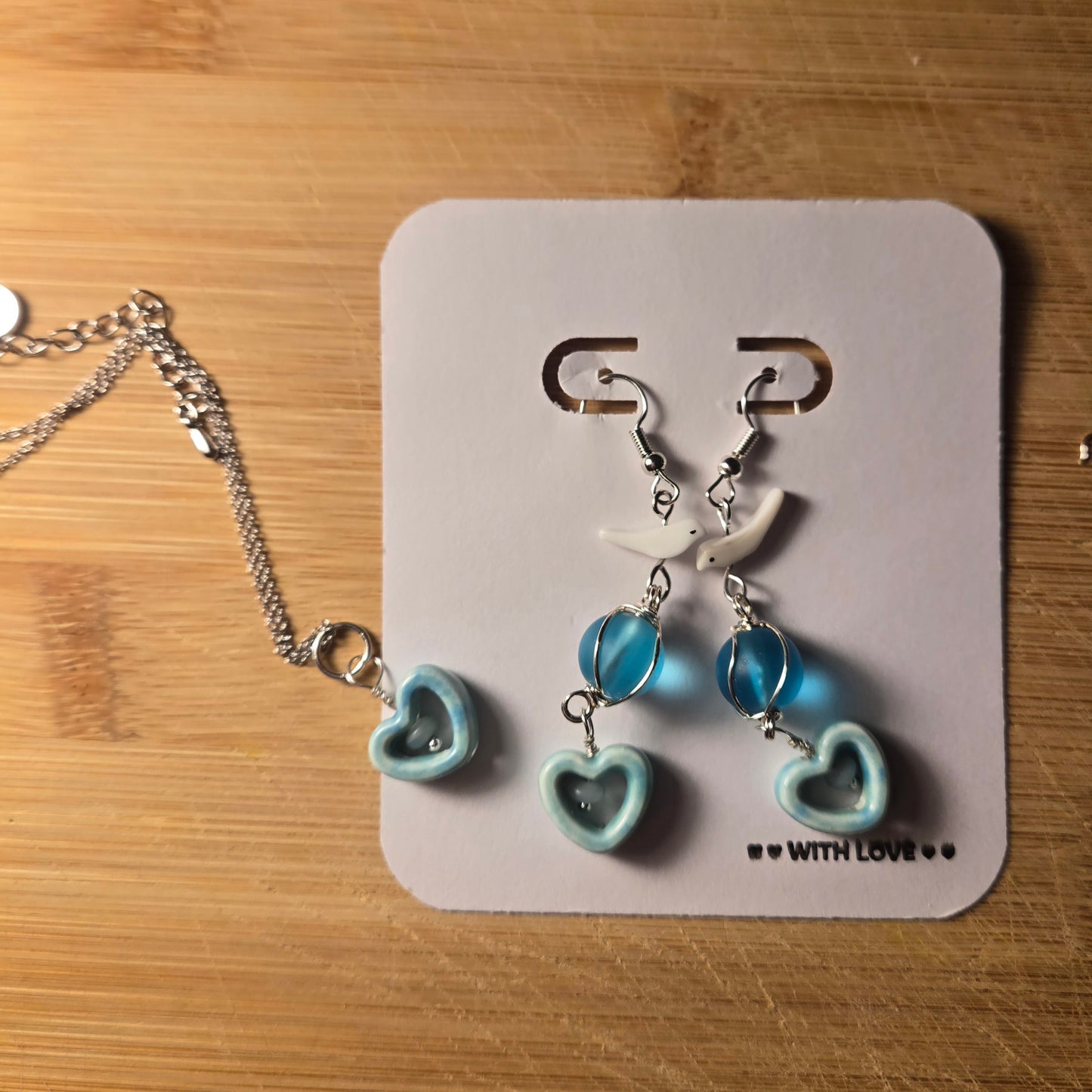 Serenity Dangles with Pendant